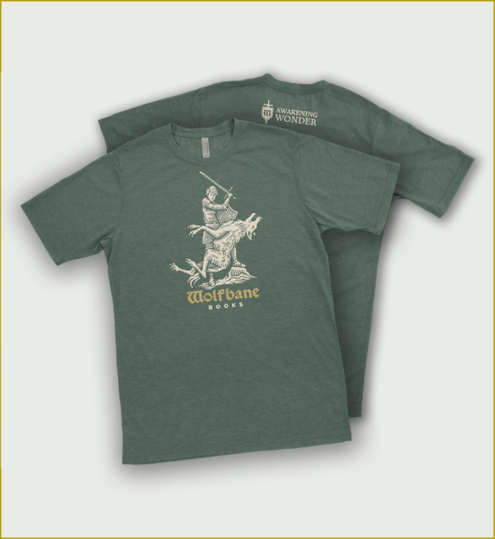 Wolfbane Books Tee (Green)